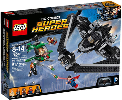 LEGO Set-Heroes of Justice: Sky High Battle-Super Heroes / Dawn of Justice-76046-1-Creative Brick Builders